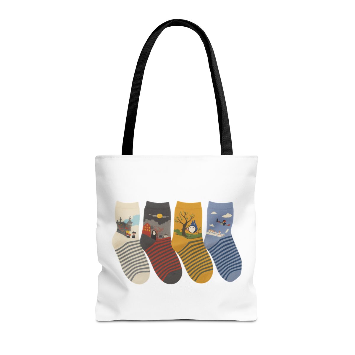 Charming Studio Ghibli Anime Socks - alternate angle 3, merchandise