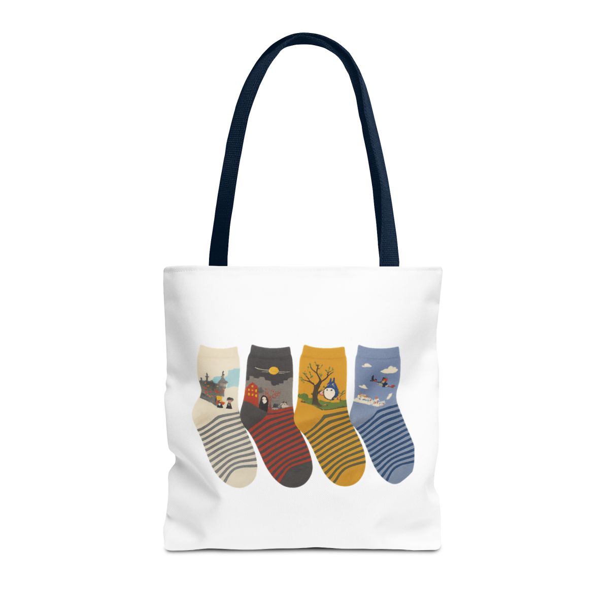 Charming Studio Ghibli Anime Socks - Official Bags & Totes merchandise