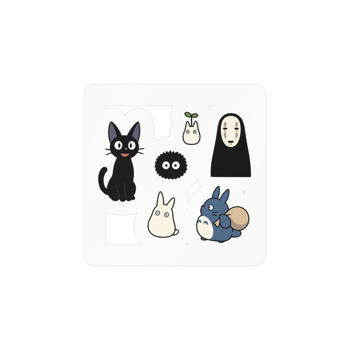 Studio Ghibli Sticker Pack | Cute Anime Vinyl Decals - alternate angle 1, merchandise