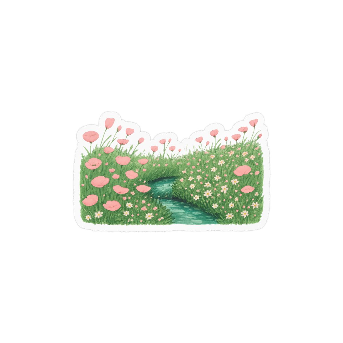 Sophie’s Garden Sticker | Cute Whimsical Vinyl Decal - alternate angle 3, merchandise