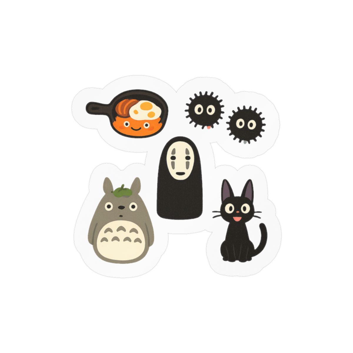 Studio Ghibli Anime Stickers | Cute Vinyl Decals