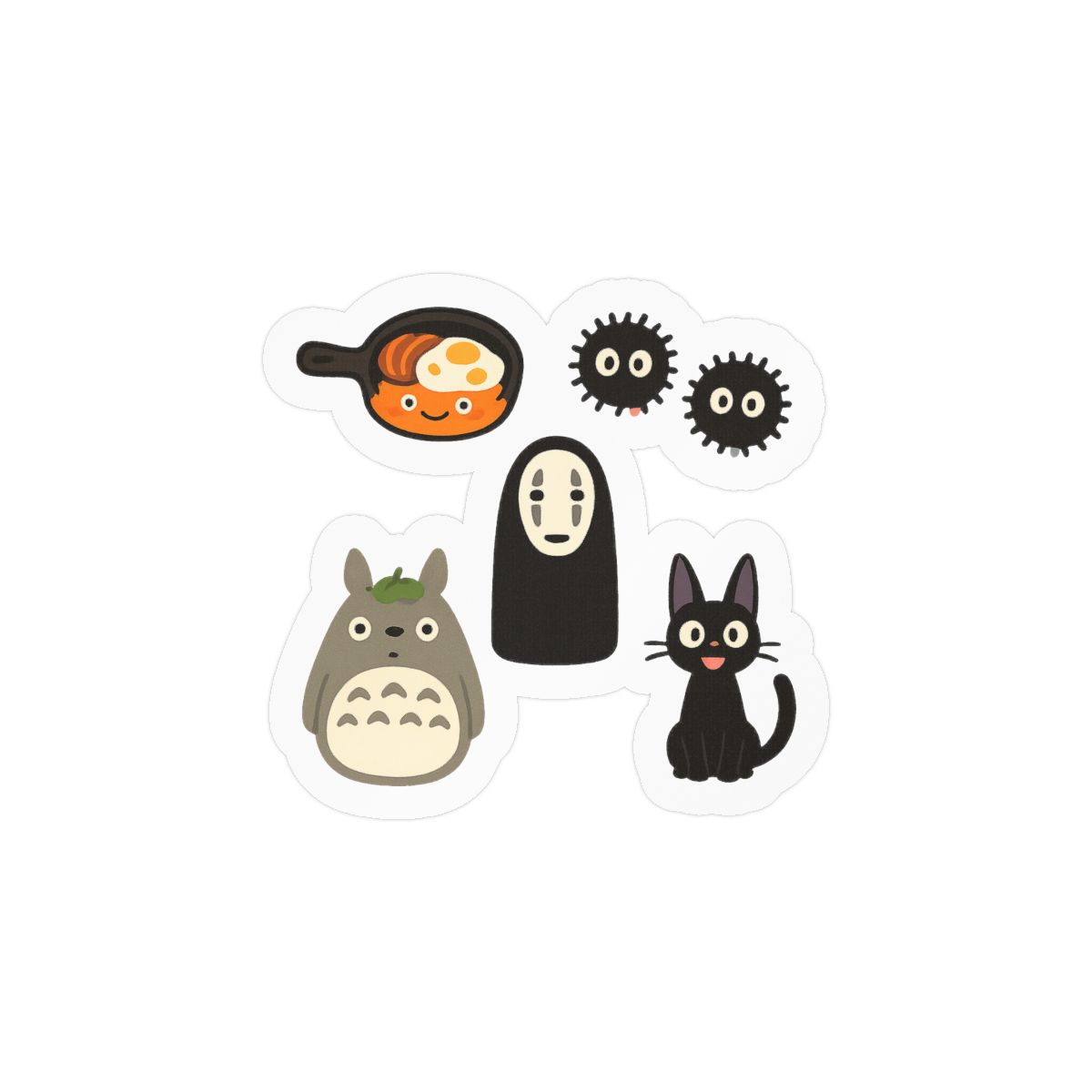Studio Ghibli Anime Stickers | Cute Vinyl Decals - alternate angle 1, merchandise