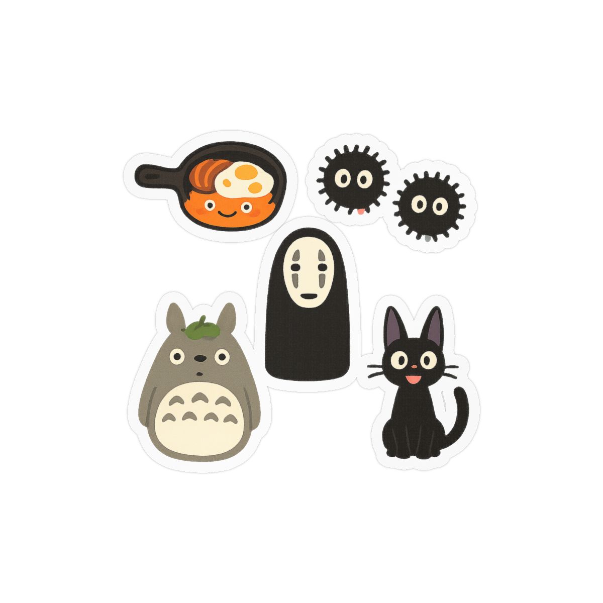 Studio Ghibli Anime Stickers | Cute Vinyl Decals - alternate angle 3, merchandise