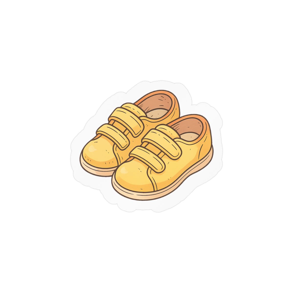 Chihiro Shoes Cute Sticker | Spirited Away Vinyl Decal - alternate angle 1, merchandise