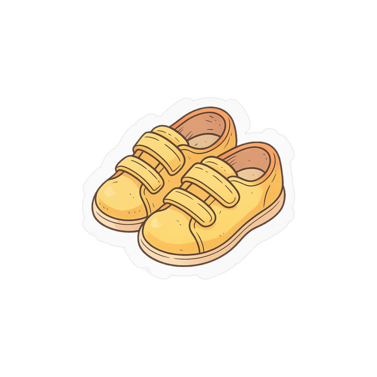 Chihiro Shoes Cute Sticker | Spirited Away Vinyl Decal - alternate angle 2, merchandise