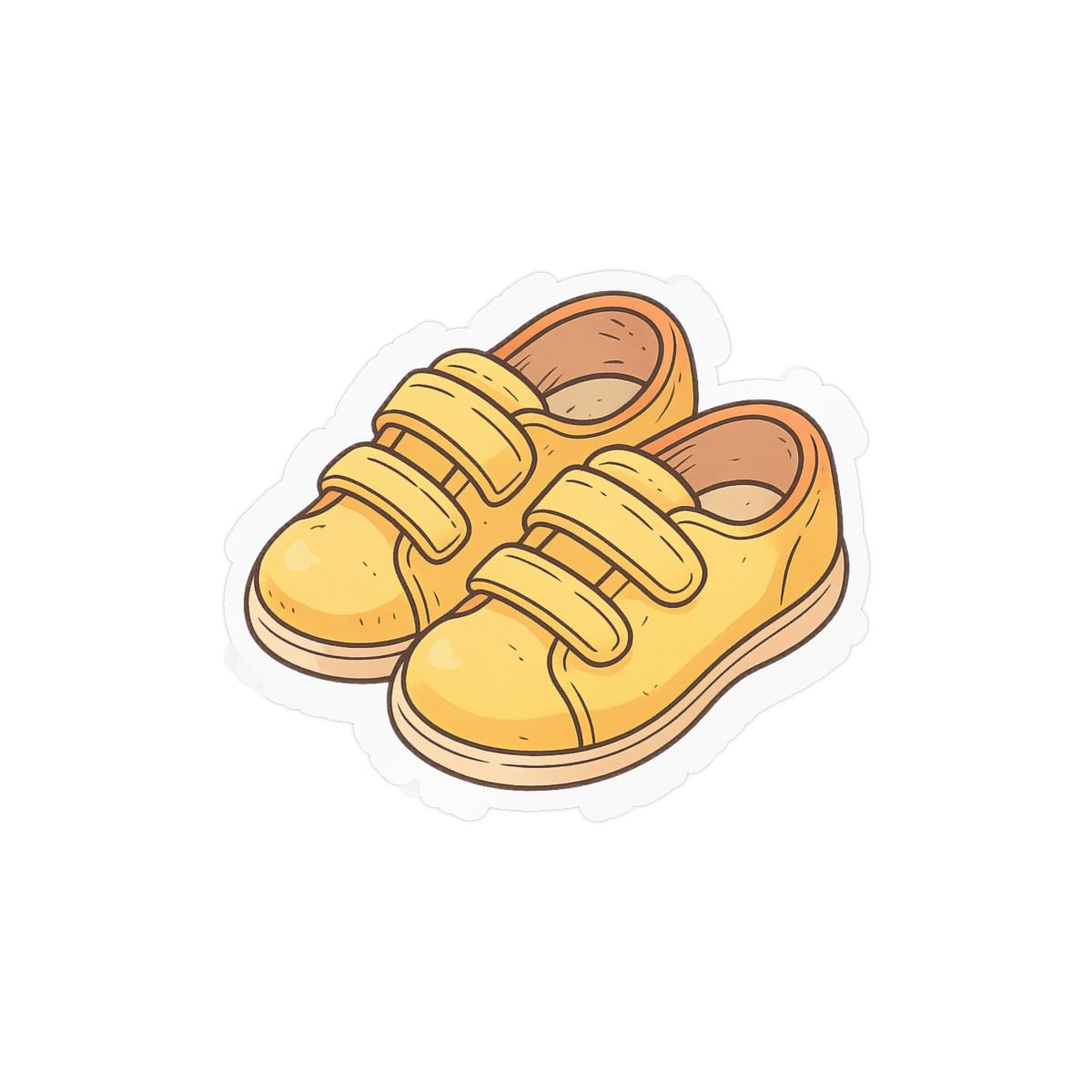 Chihiro Shoes Cute Sticker | Spirited Away Vinyl Decal - alternate angle 3, merchandise