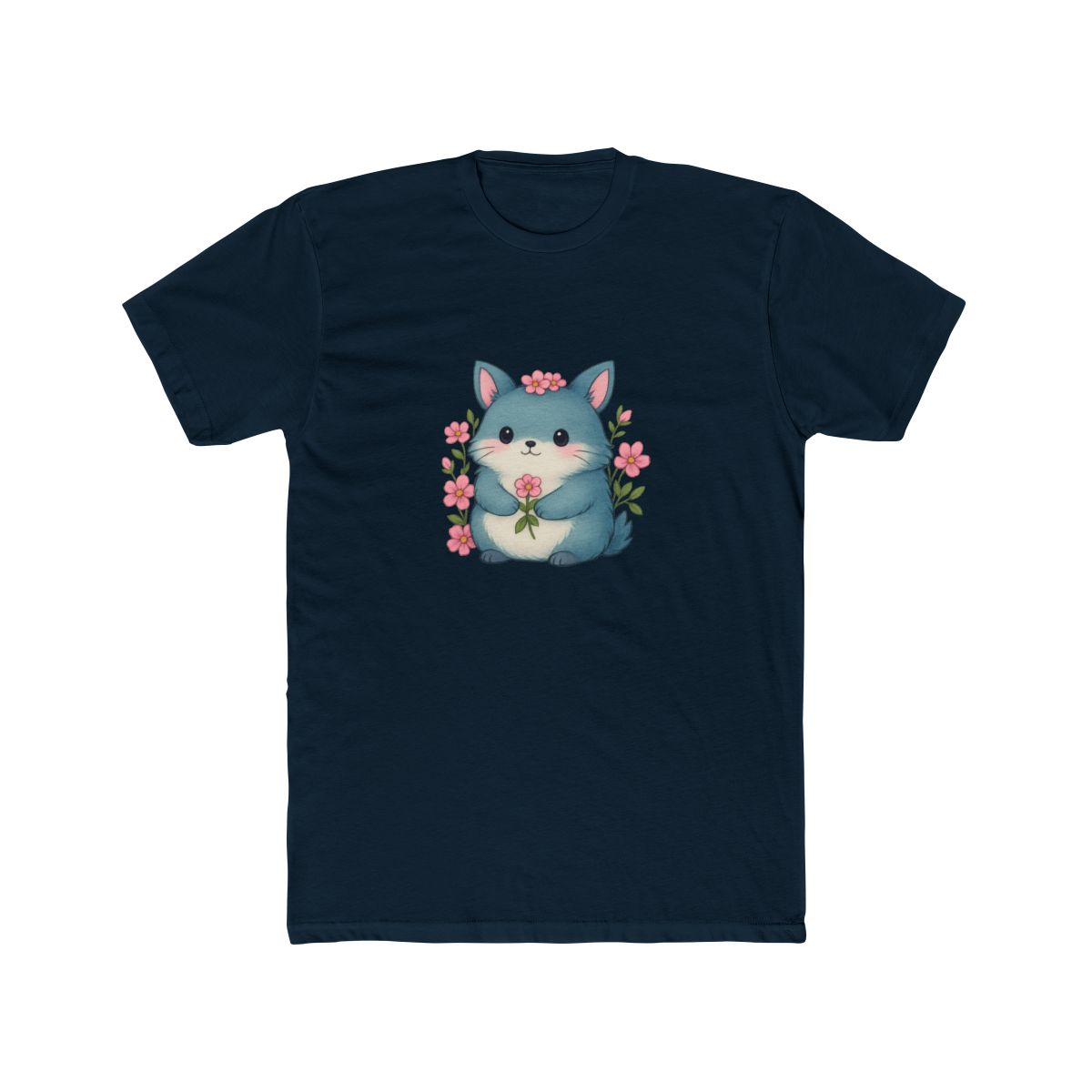 Adorable Grey Forest Spirit T-Shirt - alternate angle 2, merchandise