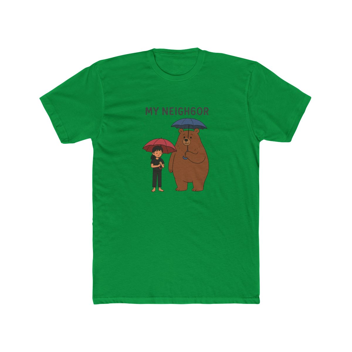 Hilarious My Neigh6or Horse Pun T-Shirt - alternate angle 2, merchandise