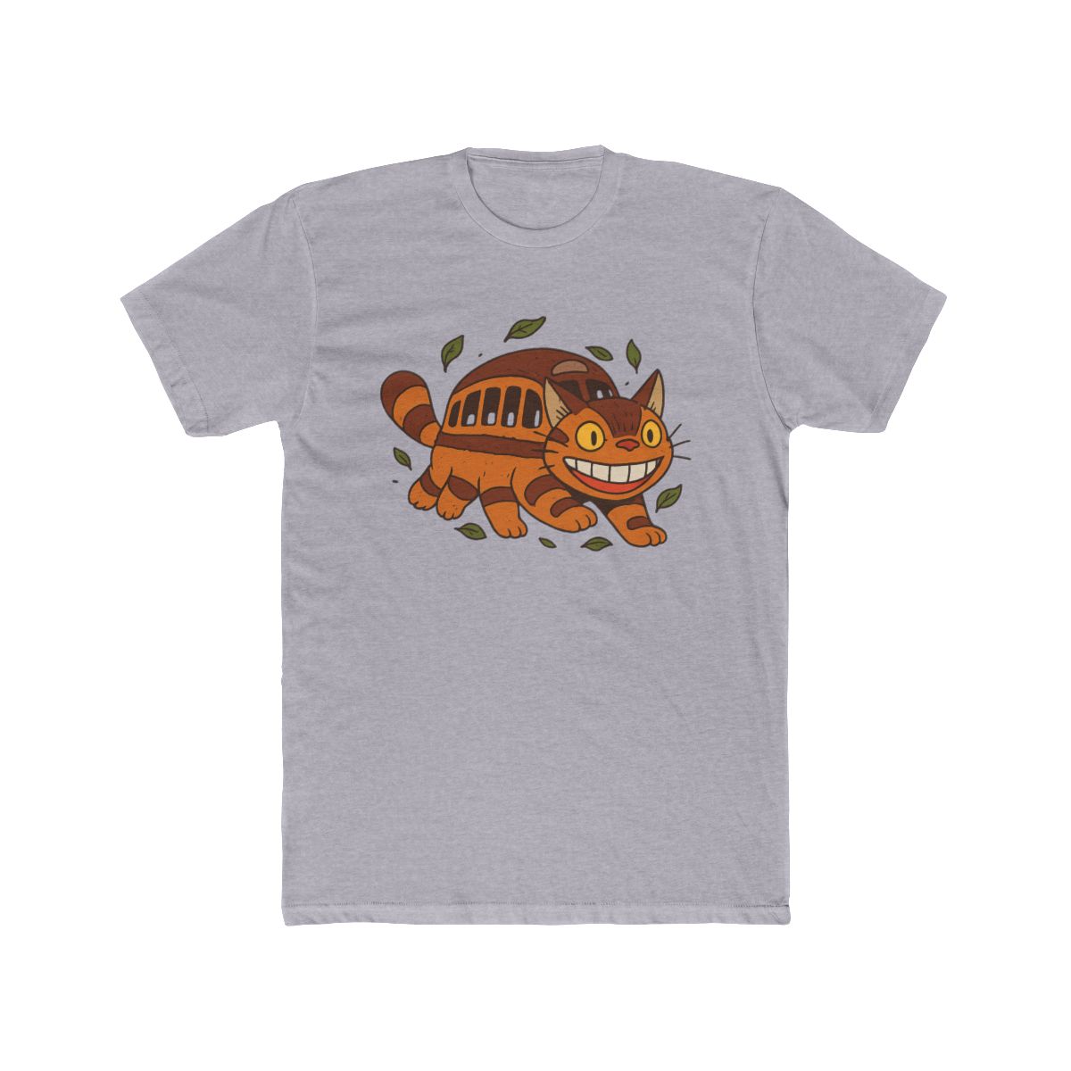 Studio Ghibli My Neighbor Totoro Catbus Embroidered T-Shirt - alternate angle 4, merchandise
