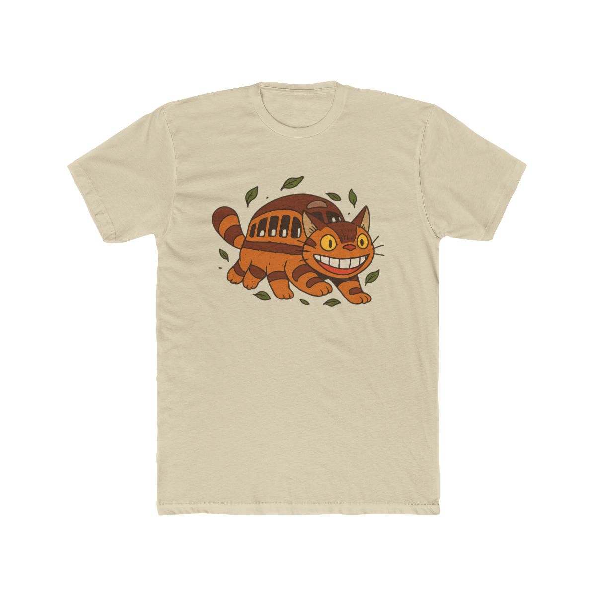 Studio Ghibli My Neighbor Totoro Catbus Embroidered T-Shirt - alternate angle 3, merchandise