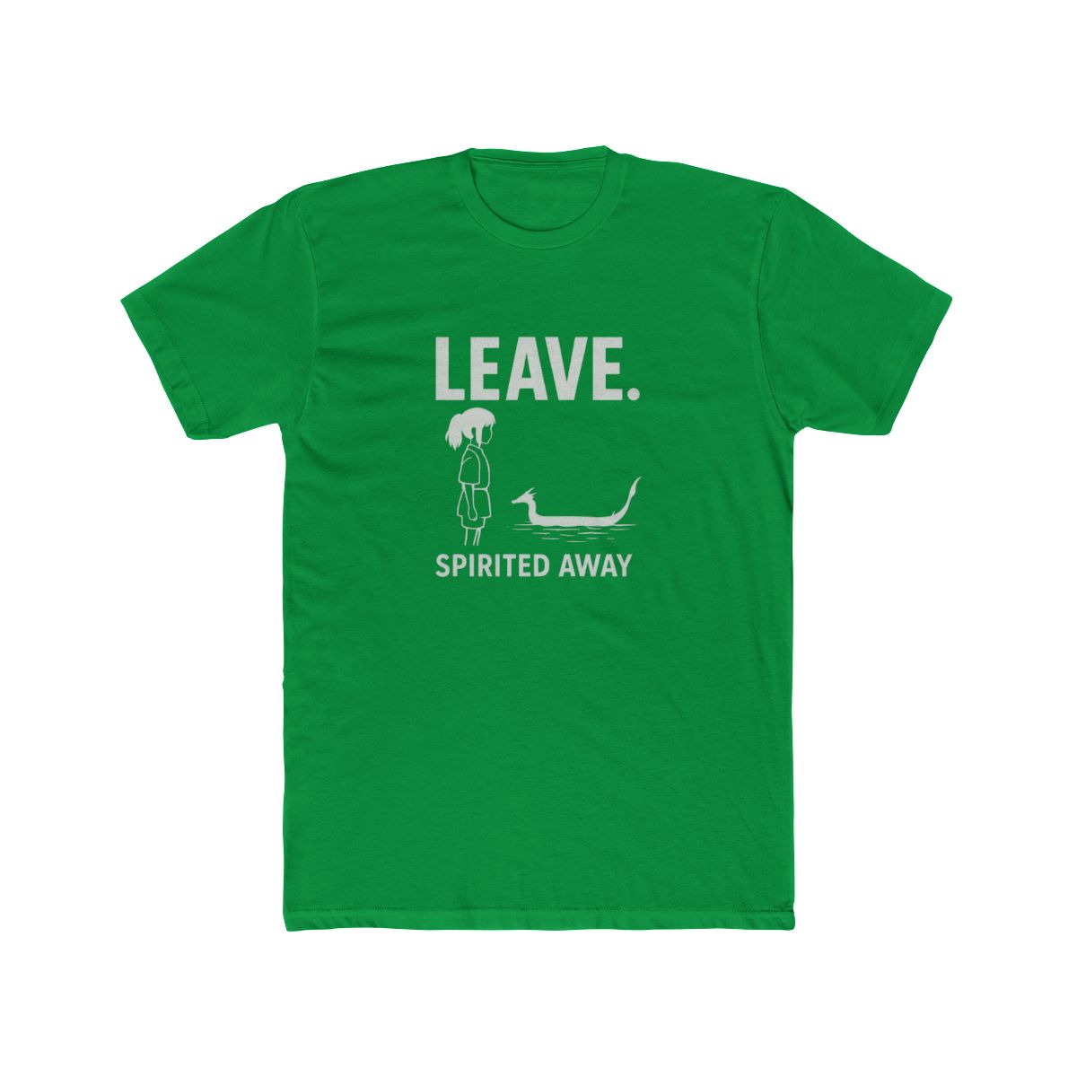Spirited Away Studio Ghibli Quote Tonal T-Shirt - alternate angle 2, merchandise