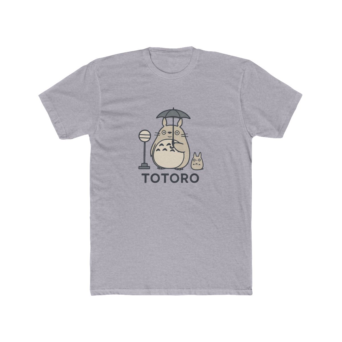 Embroidered Totoro T-Shirt Studio Ghibli Kawaii - alternate angle 5, merchandise