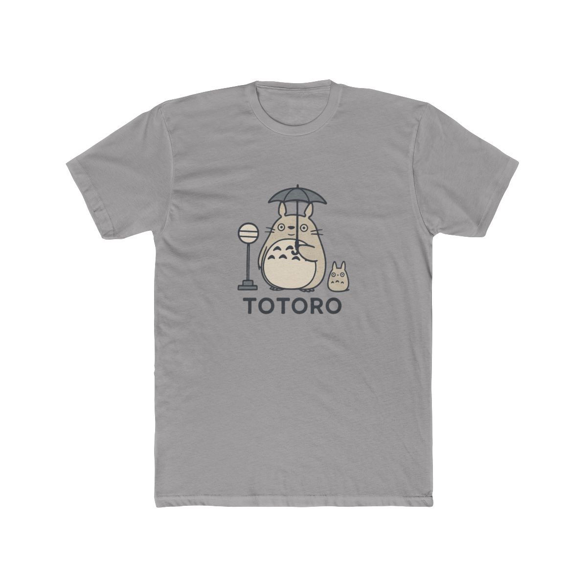 Embroidered Totoro T-Shirt Studio Ghibli Kawaii - alternate angle 2, merchandise