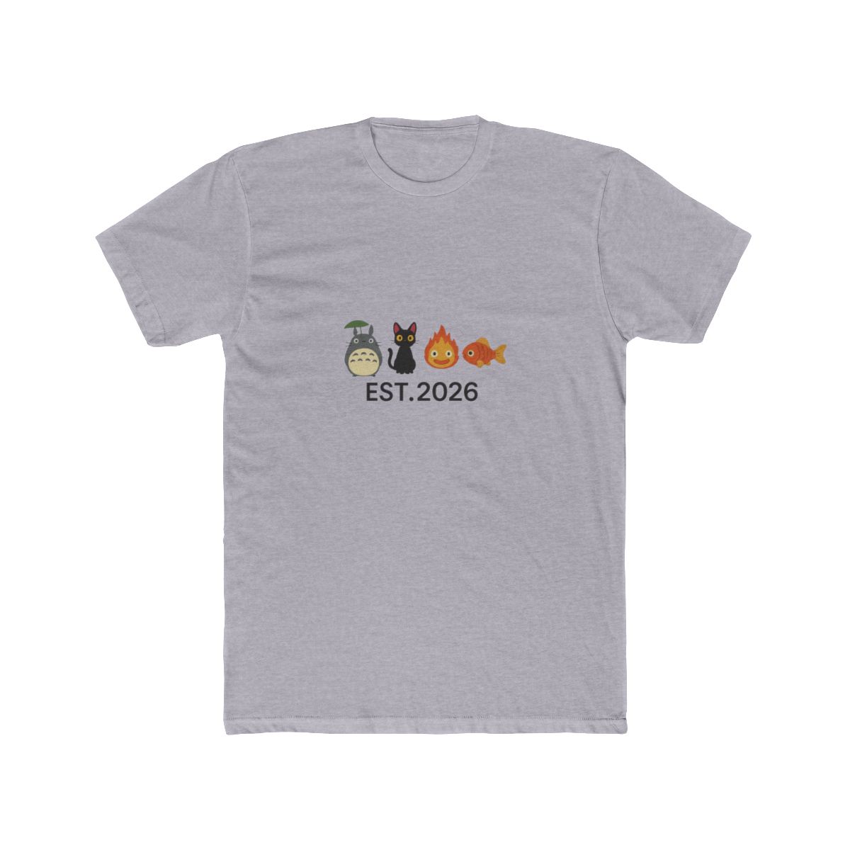 Howl's Moving Castle Embroidered Studio Ghibli T-Shirt - alternate angle 4, merchandise
