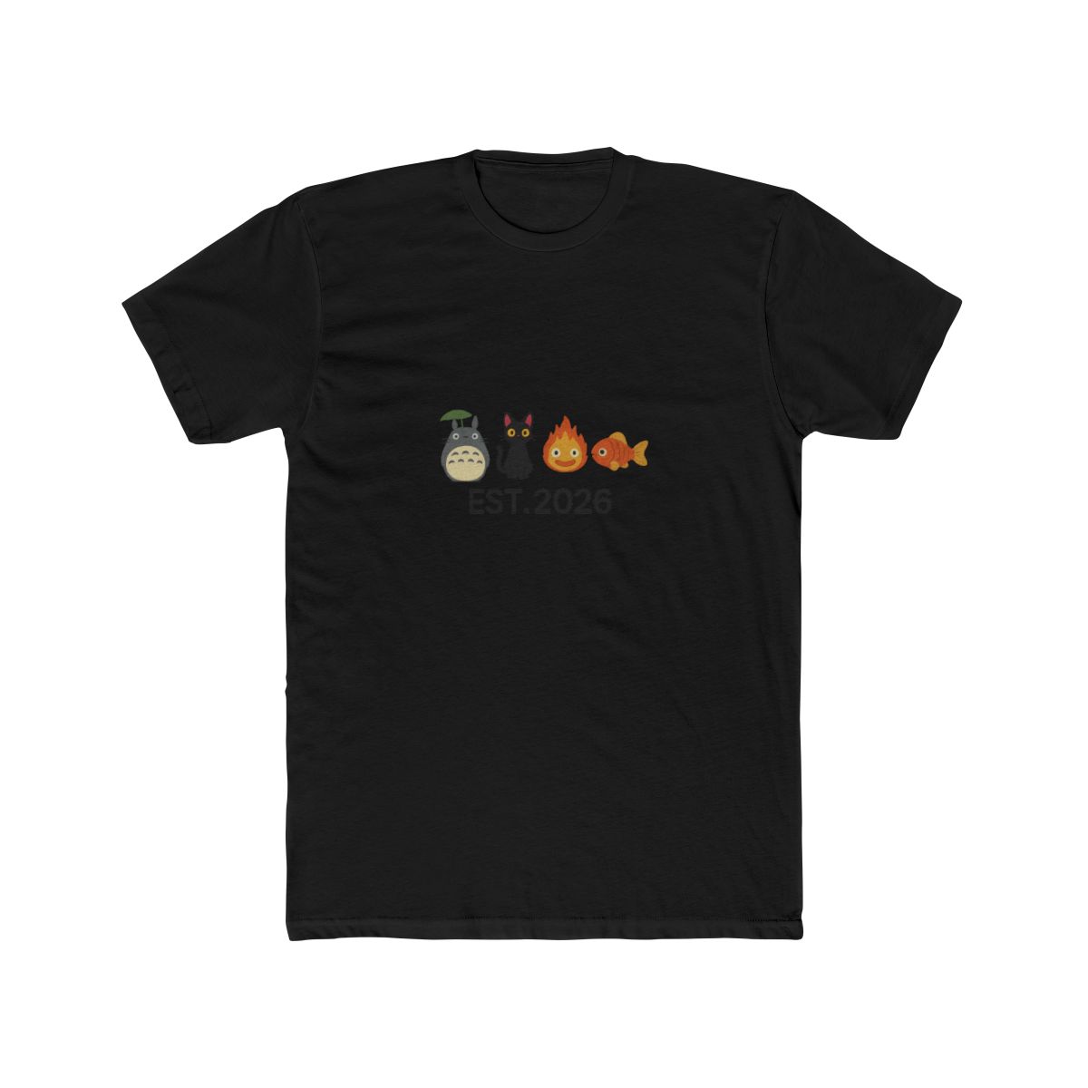 Howl's Moving Castle Embroidered Studio Ghibli T-Shirt