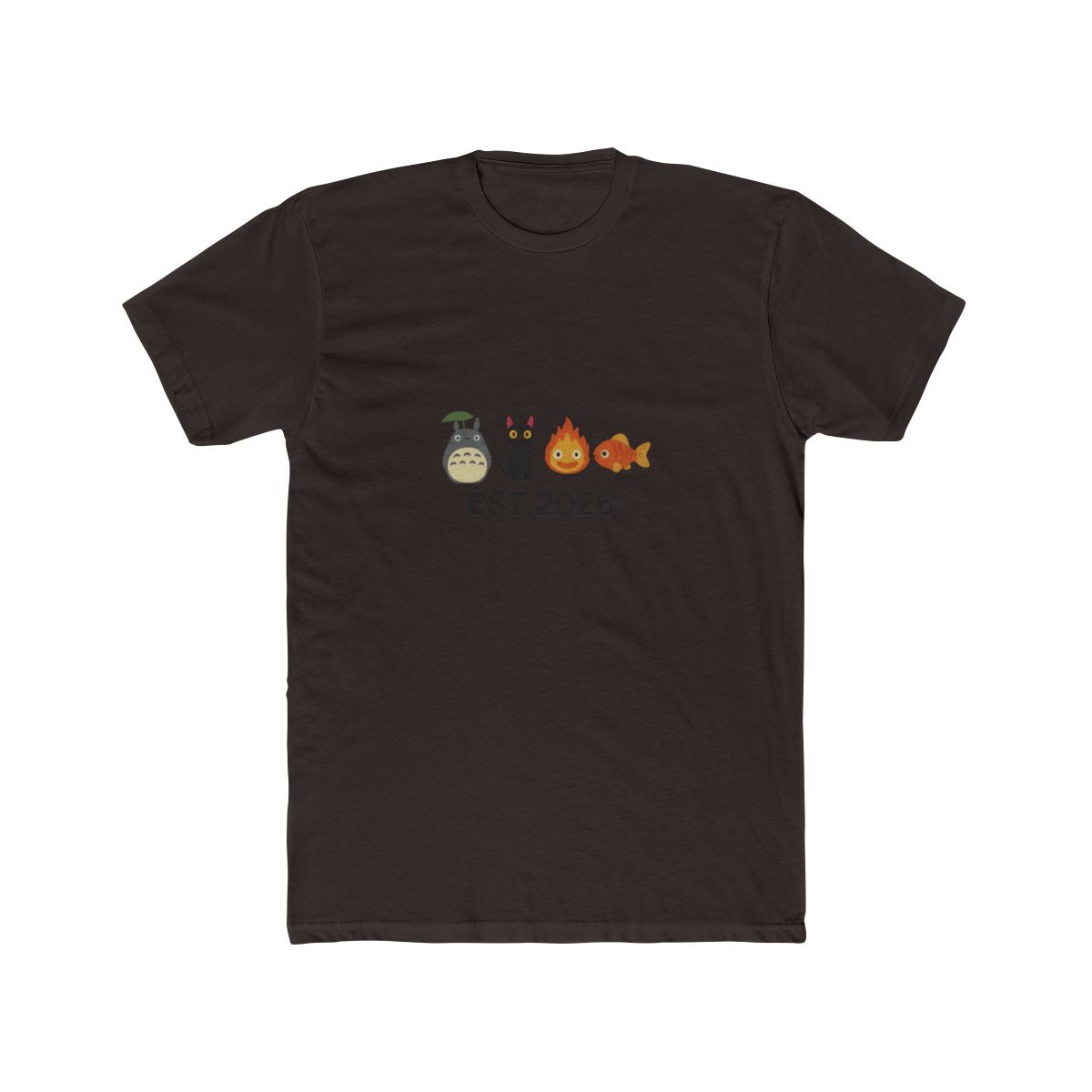 Howl's Moving Castle Embroidered Studio Ghibli T-Shirt - alternate angle 2, merchandise