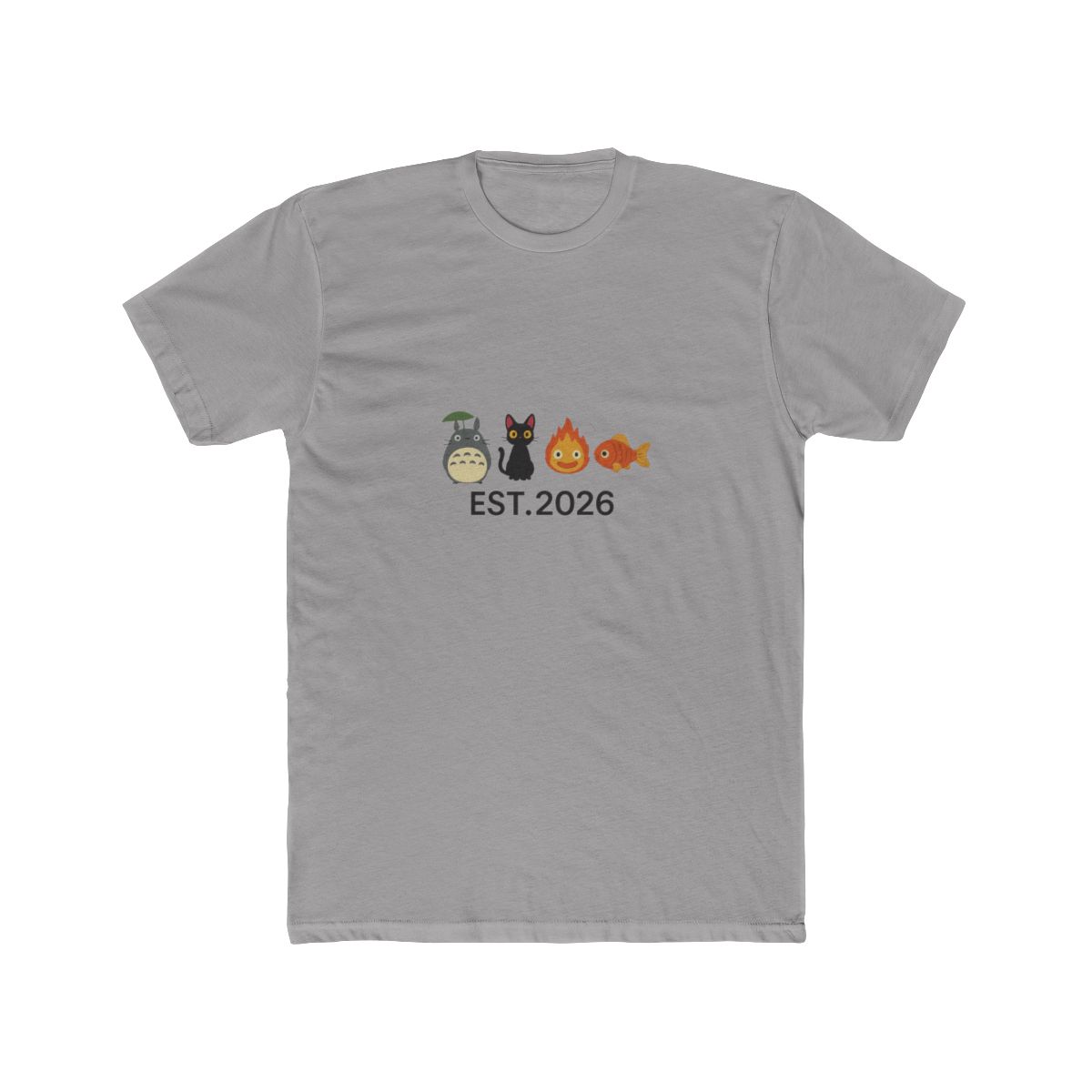 Howl's Moving Castle Embroidered Studio Ghibli T-Shirt - Official T-Shirts merchandise