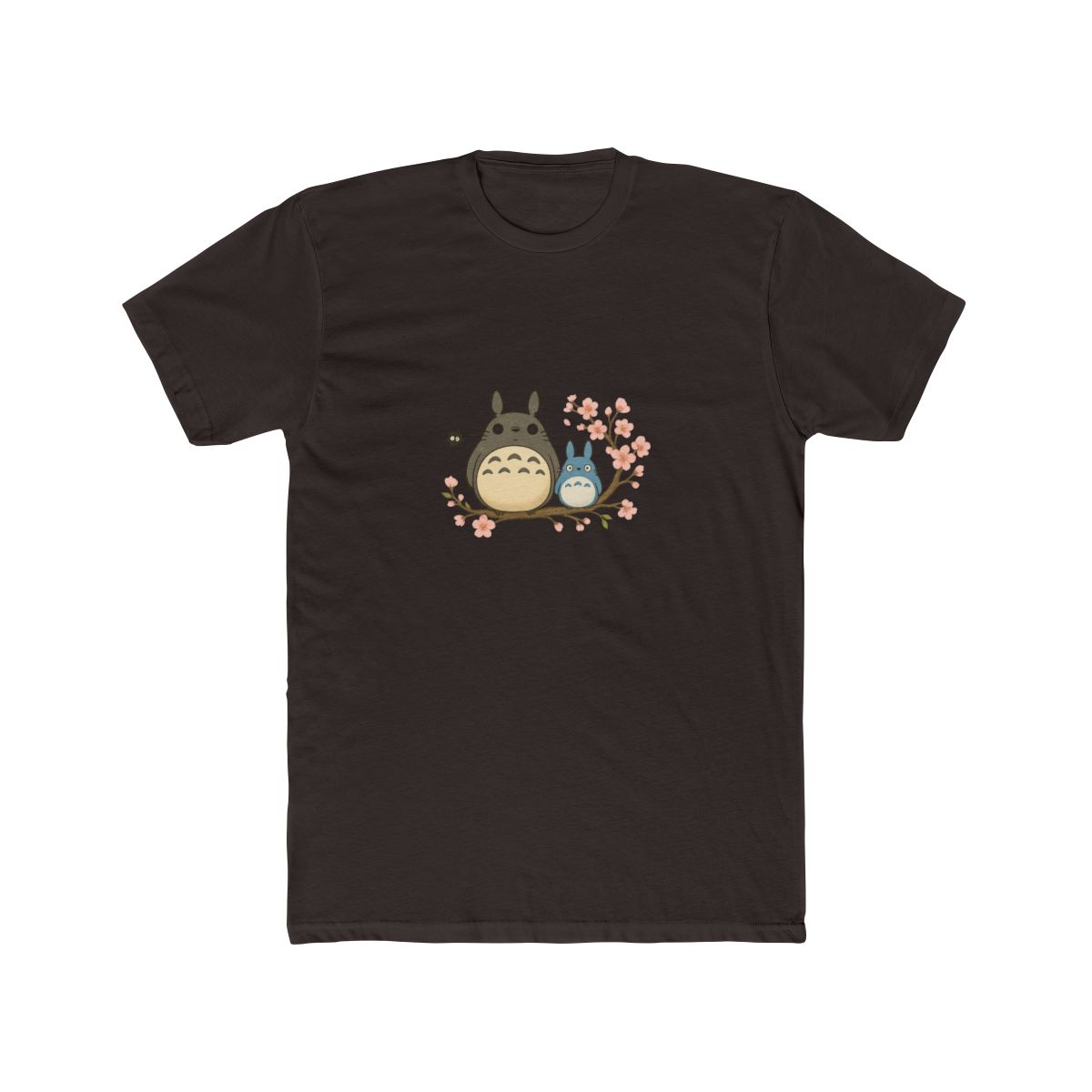 Cherry Blossom Totoro Studio Ghibli T-Shirt - alternate angle 2, merchandise