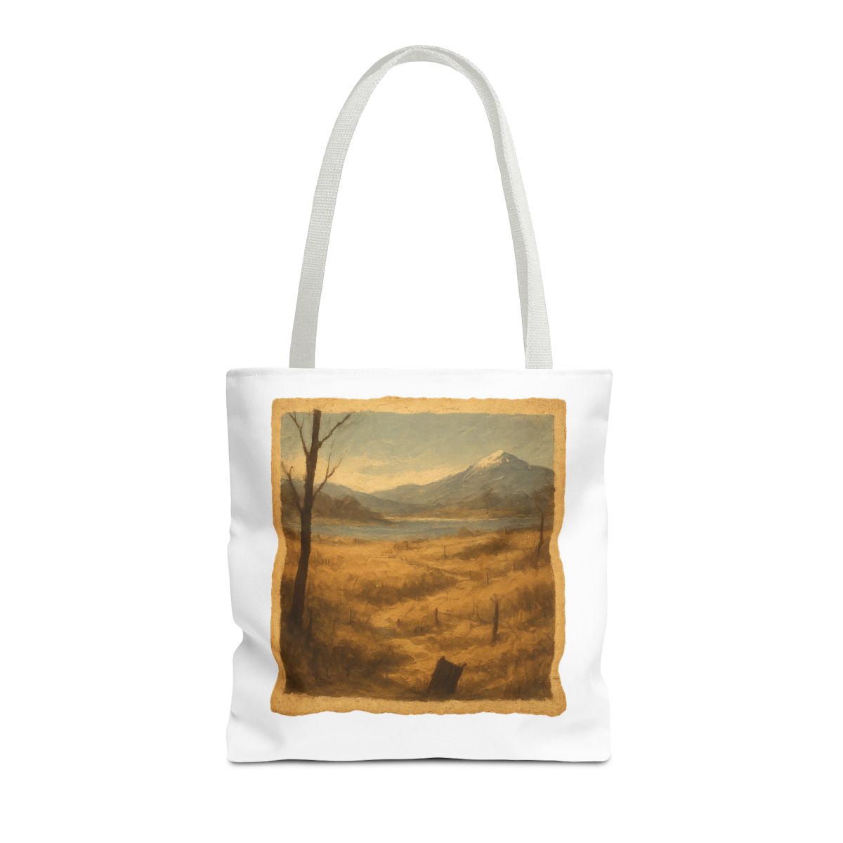 Tote Bag Ghibli Style Beach - Riverbank Shore - alternate angle 2, merchandise