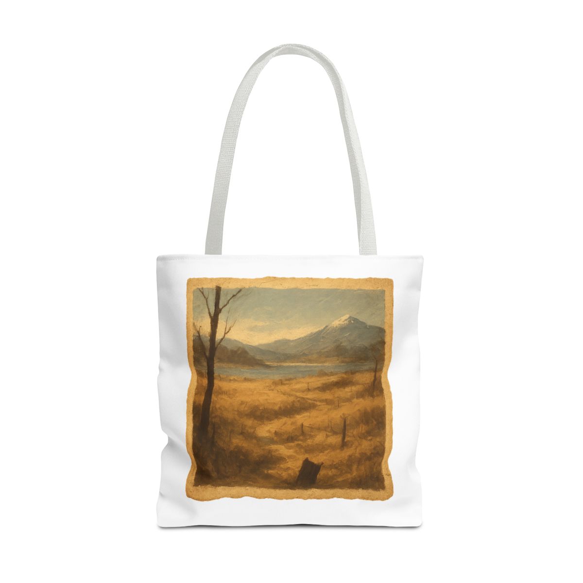 Tote Bag Ghibli Style Beach - Riverbank Shore - alternate angle 3, merchandise