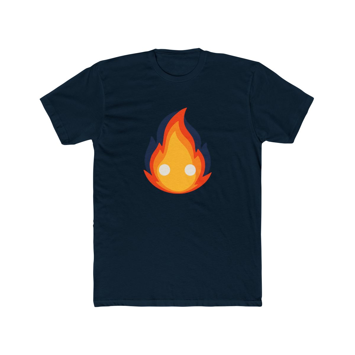 Howl's Moving Castle Calcifer Dog Bandana T-Shirt - alternate angle 3, merchandise
