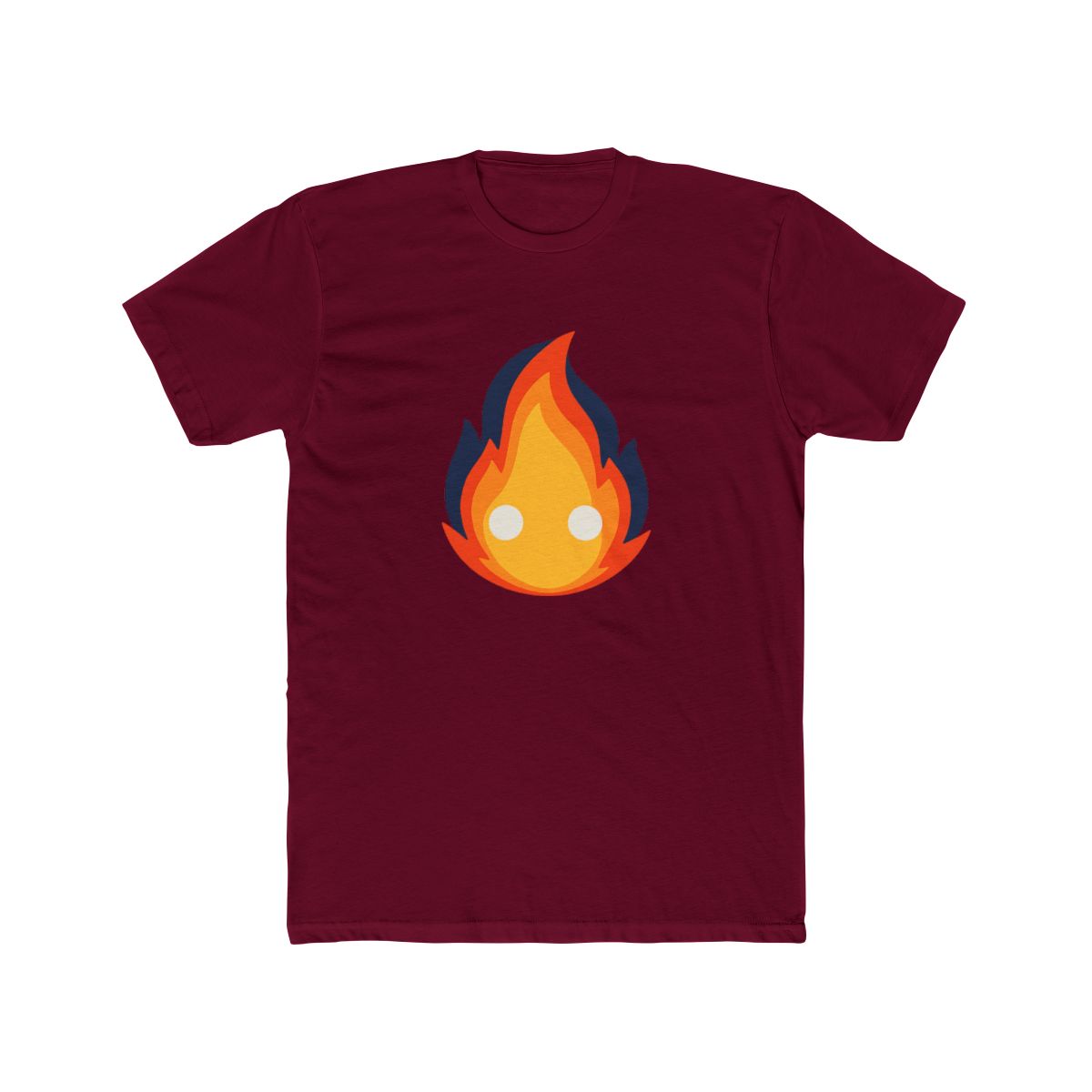 Howl's Moving Castle Calcifer Dog Bandana T-Shirt - alternate angle 2, merchandise