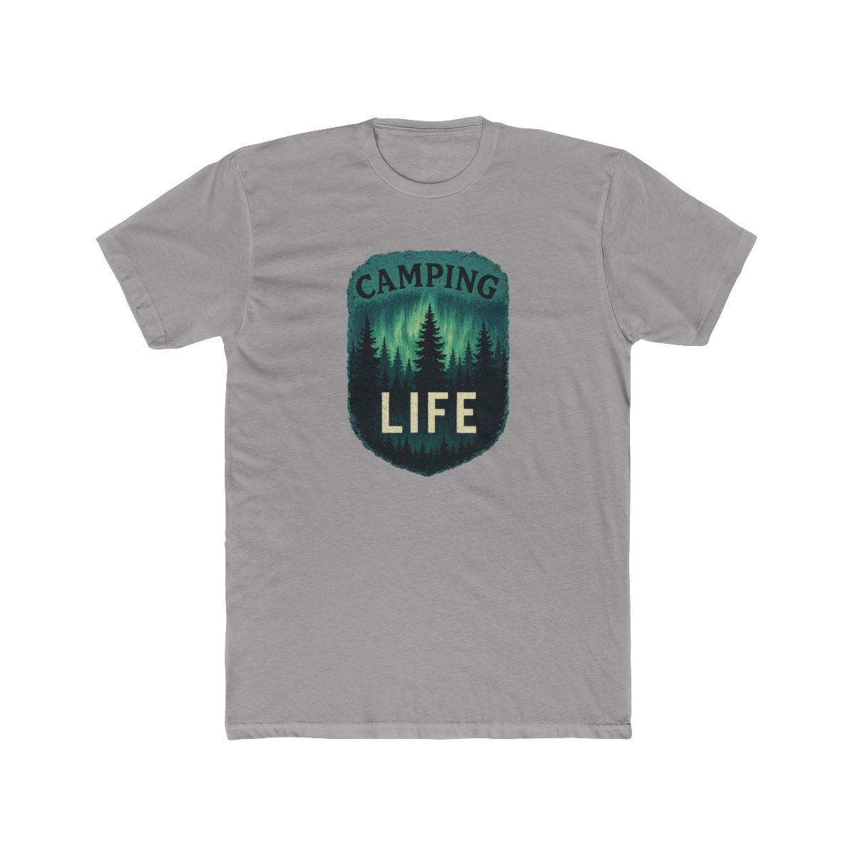 Vintage Pine Forest Camping Landscape T-Shirt - Official T-Shirts merchandise
