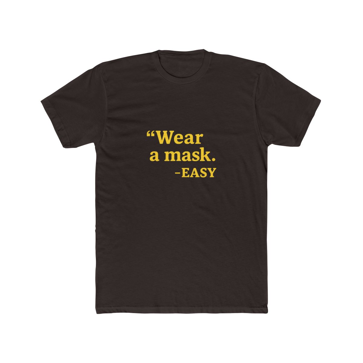 Sustainable Tall T-Shirt BatMask - alternate angle 3, merchandise