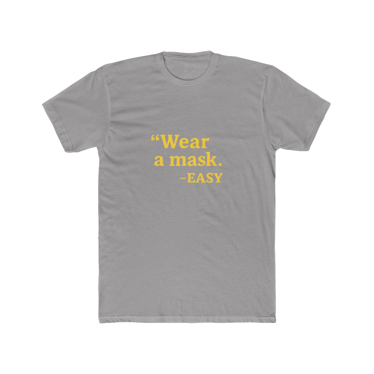Sustainable Tall T-Shirt BatMask - alternate angle 2, merchandise