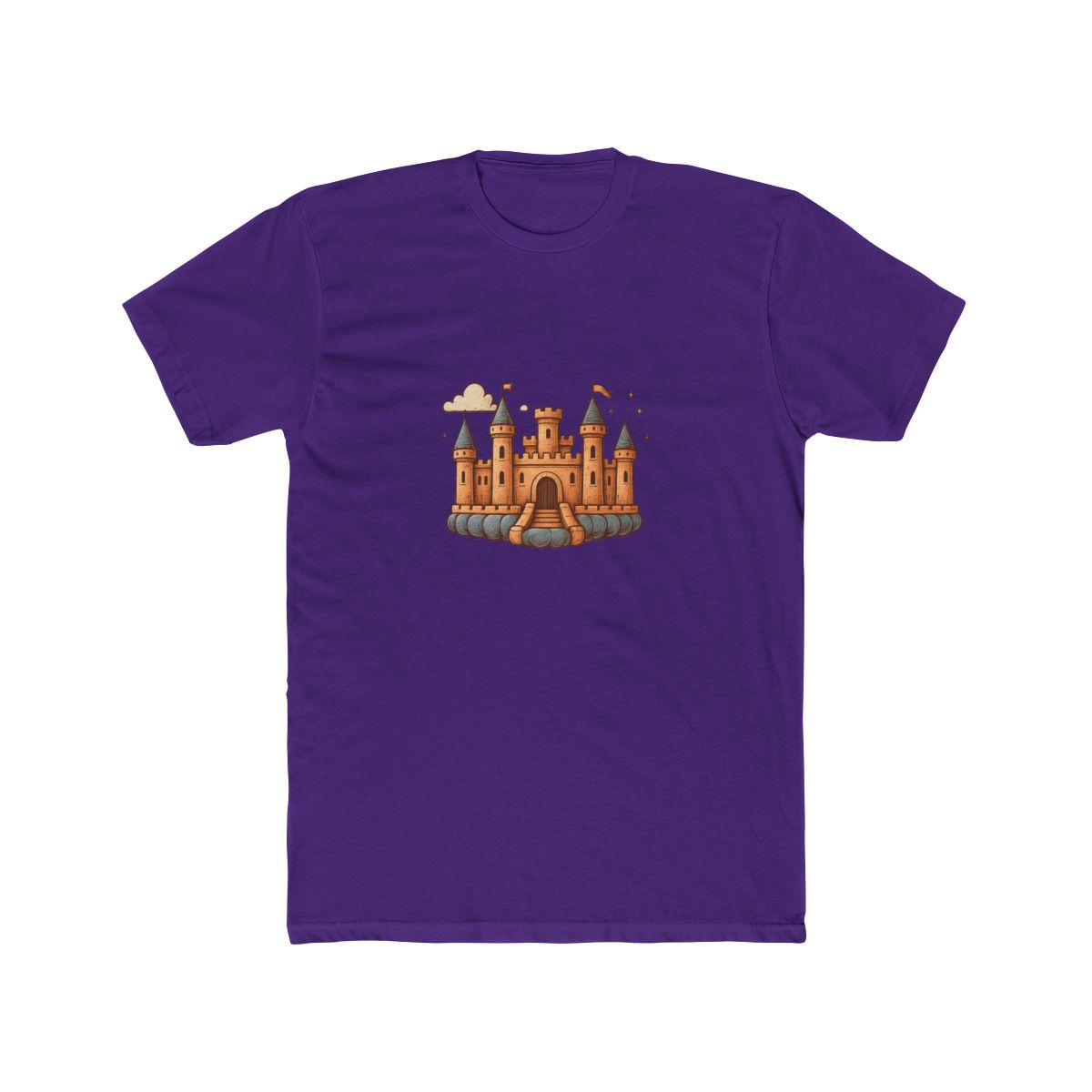 Whimsical Inflatable Castle in the Sky T Shirt - alternate angle 4, merchandise