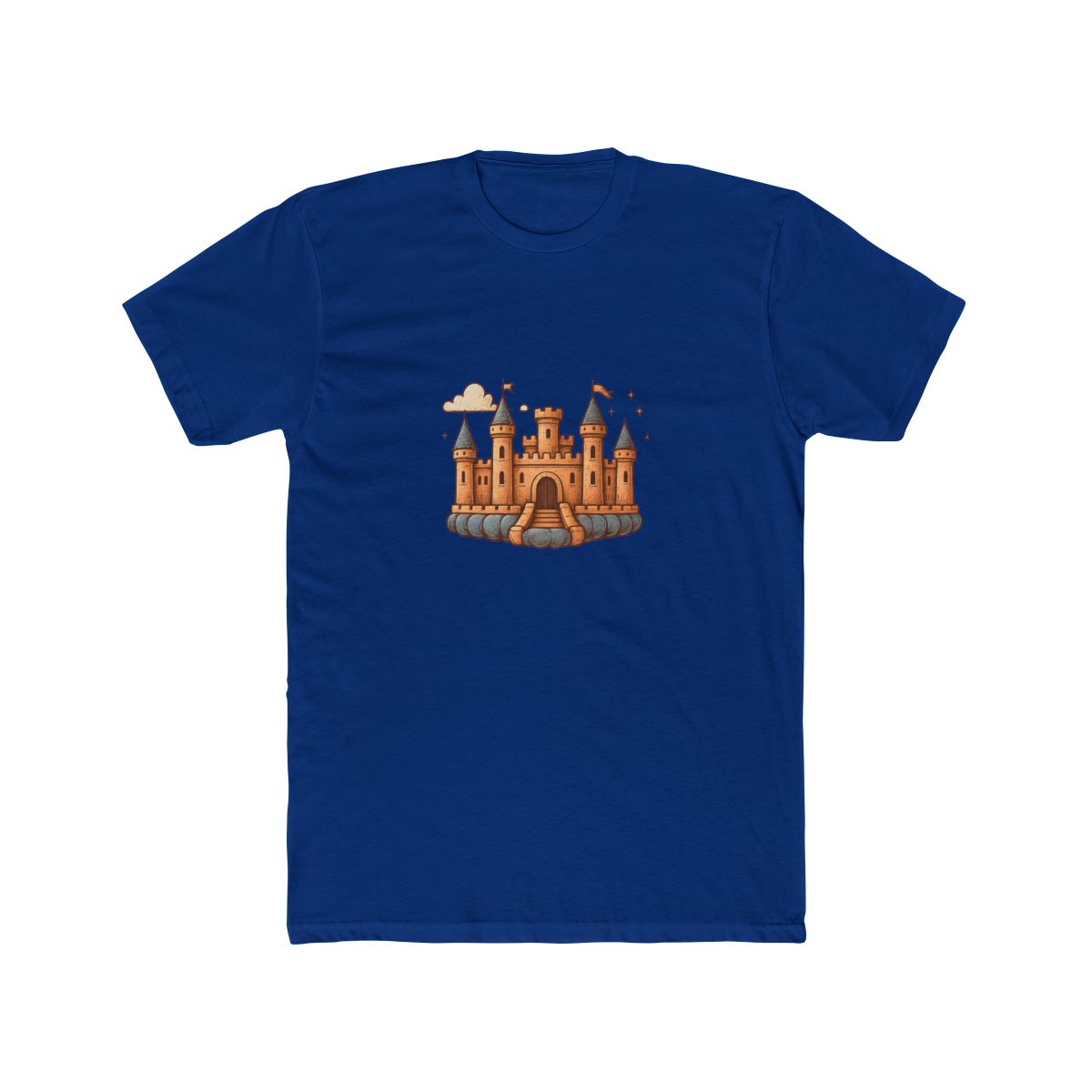 Whimsical Inflatable Castle in the Sky T Shirt - alternate angle 3, merchandise