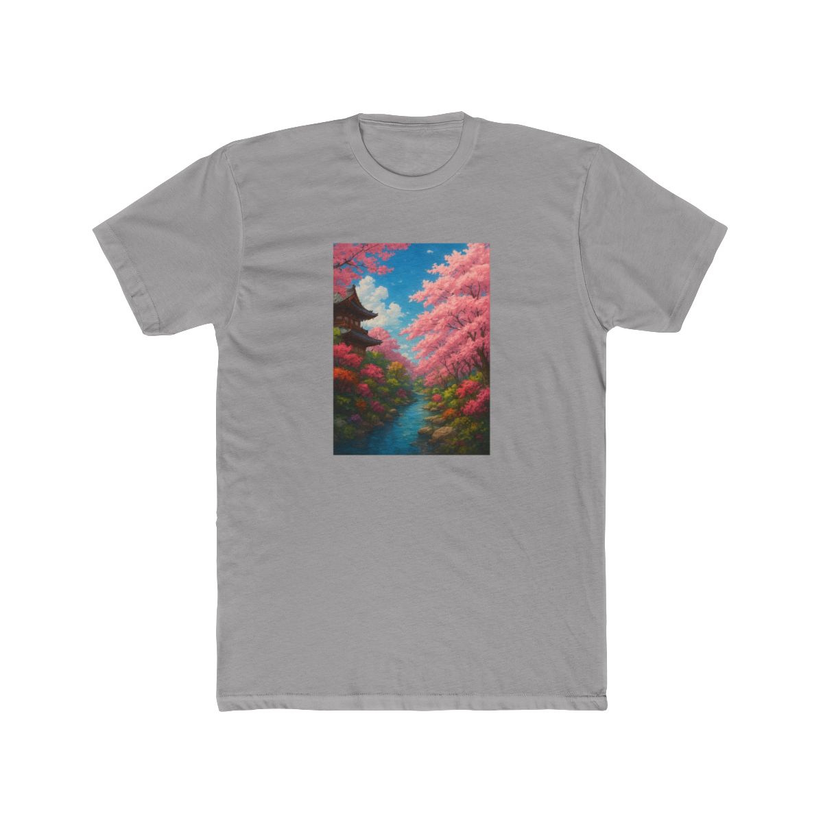 Cherry Blossom Garden Studio Ghibli Inspired T Shirt - Official T-Shirts merchandise
