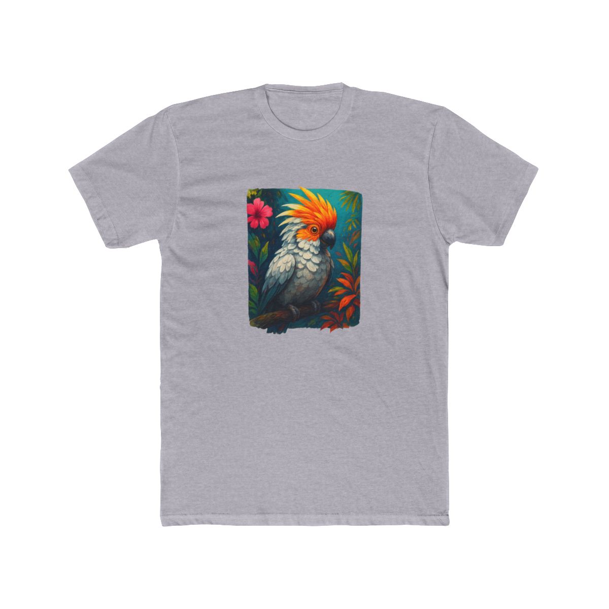 Ghibli Tiger and Tropical Birds Graphic T Shirt - Official T-Shirts merchandise