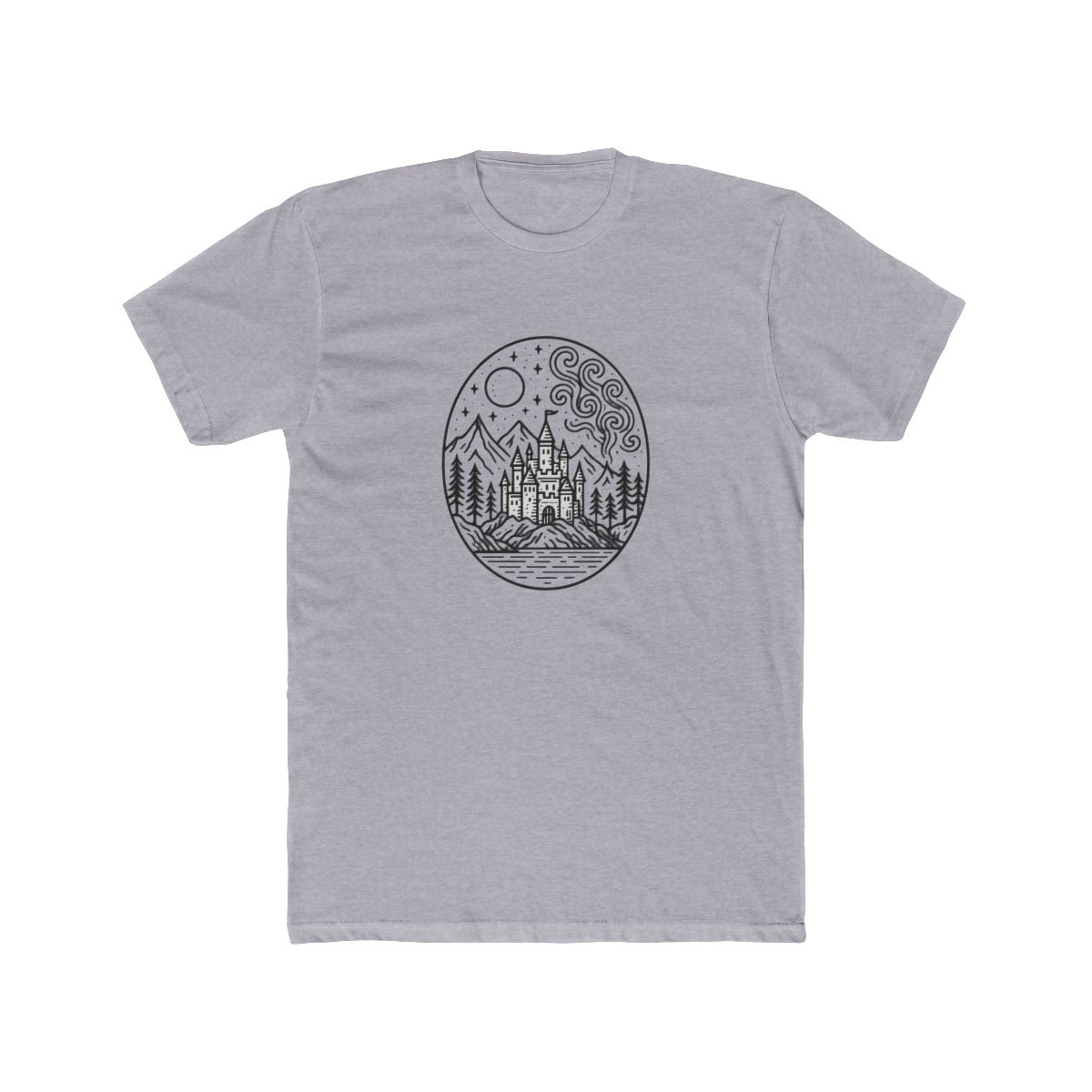 Howl's Moving Castle Minimalist Outline T Shirt - Official T-Shirts merchandise
