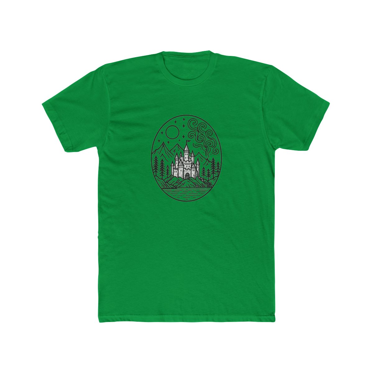 Howl's Moving Castle Minimalist Outline T Shirt - alternate angle 2, merchandise