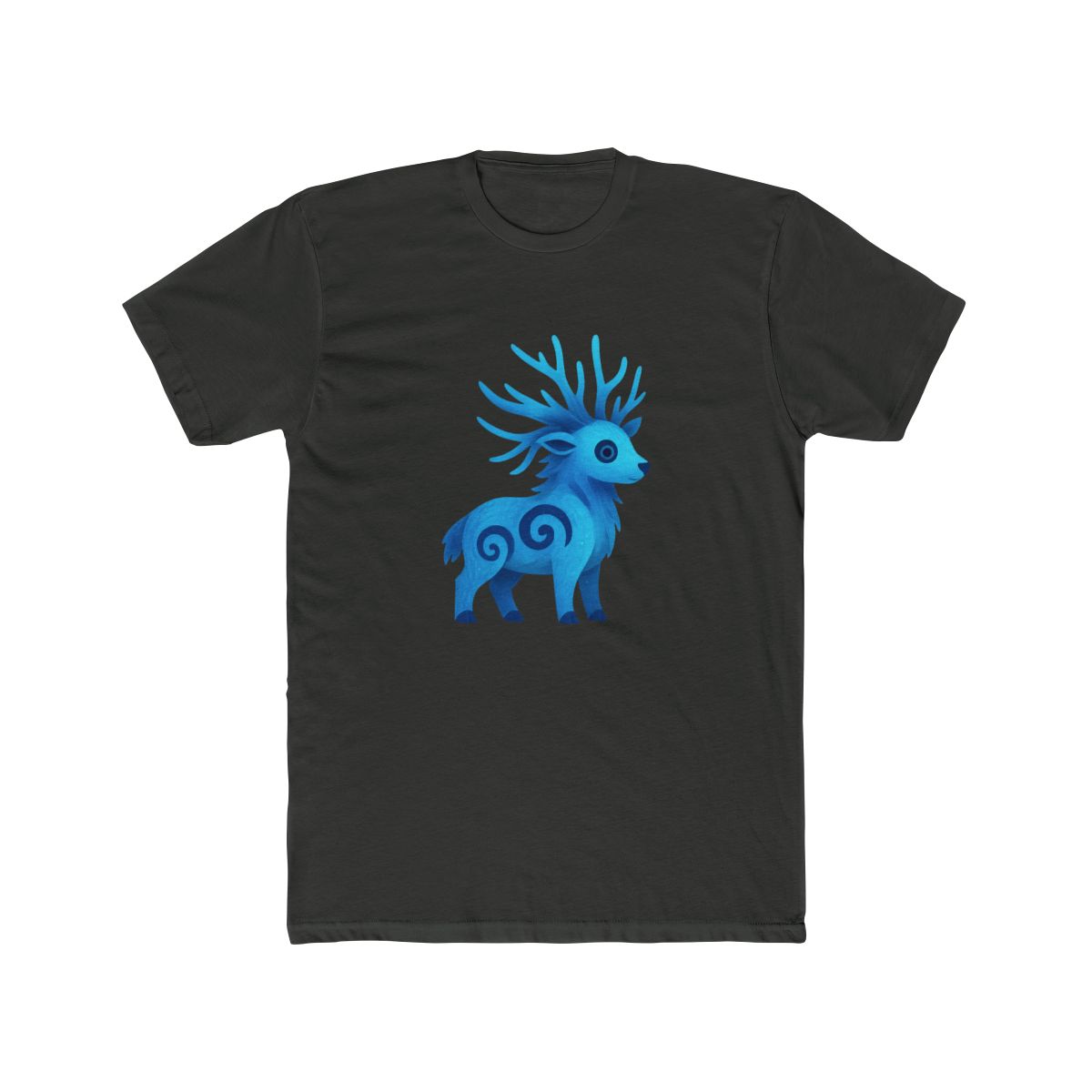 Chibi Forest Spirit Moonlit Night T Shirt - alternate angle 3, merchandise