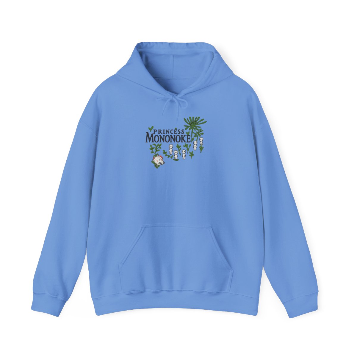 Princess Mononoke Embroidered Sweatshirt And Hoodie, Mononoke Hime Jumper, Fantasy Anime, Ghibli Aesthetic Graphic Shirt - alternate angle 3, merchandise