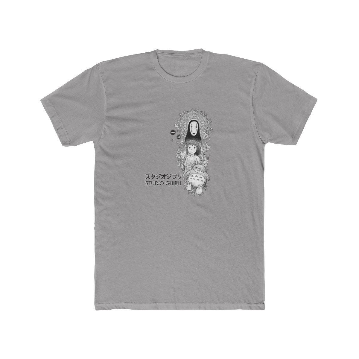 Studio Ghibli Cartoon Characters T Shirt - alternate angle 3, merchandise