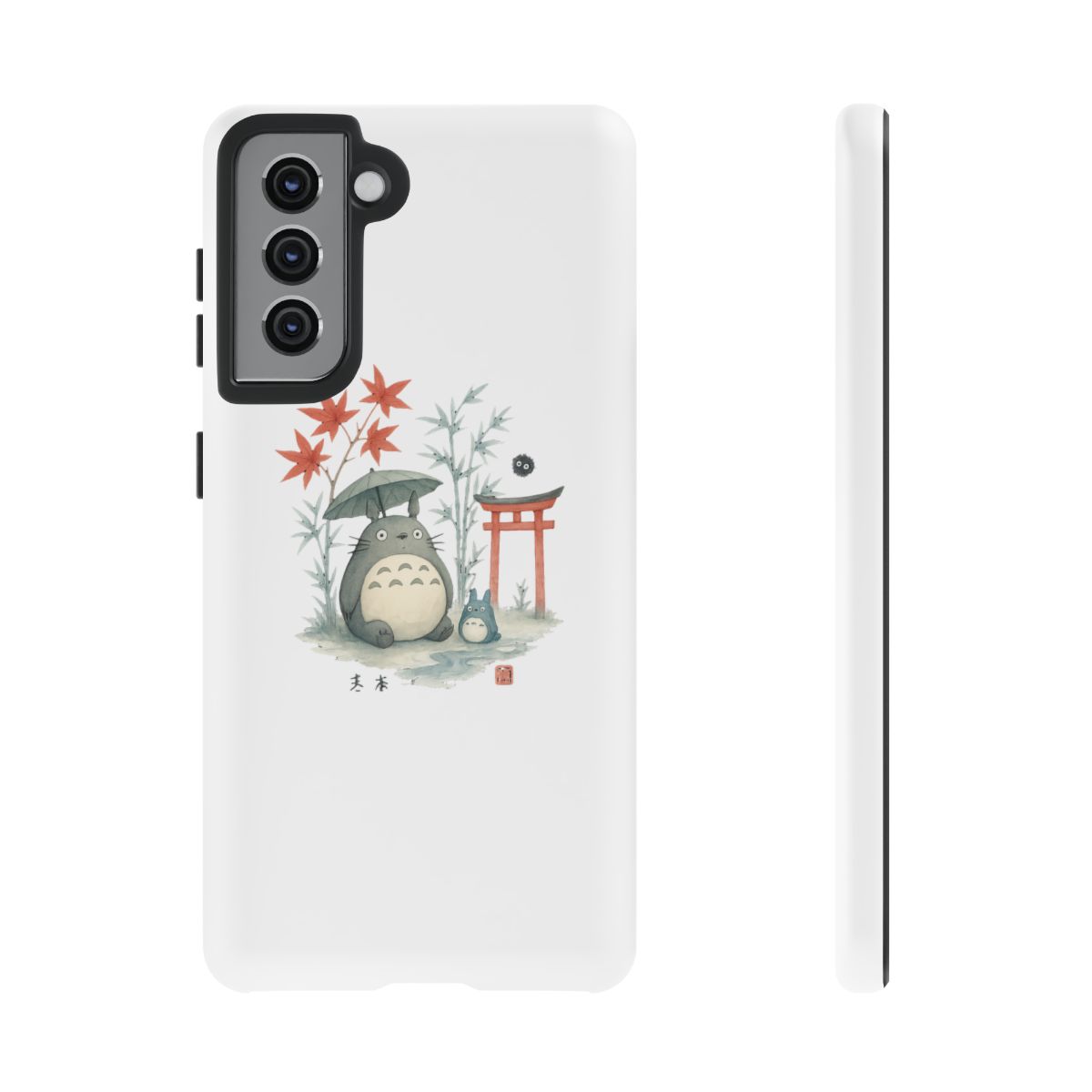 Watercolor Totoro Ghibli MagSafe iPhone Case - Official Phone Cases merchandise
