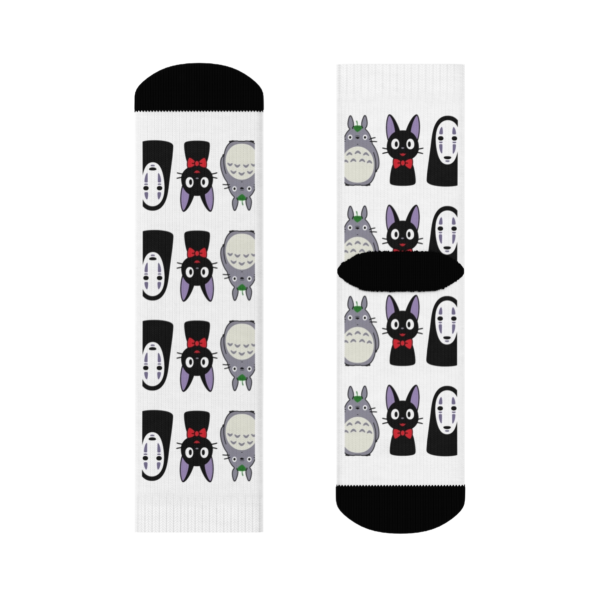 Studio Ghibli Totoro Jiji No Face Magical Socks