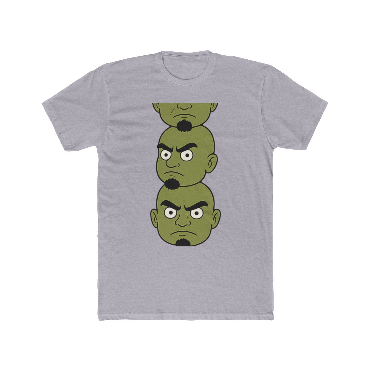Surreal Kashira Three Heads Graphic T Shirt - alternate angle 4, merchandise
