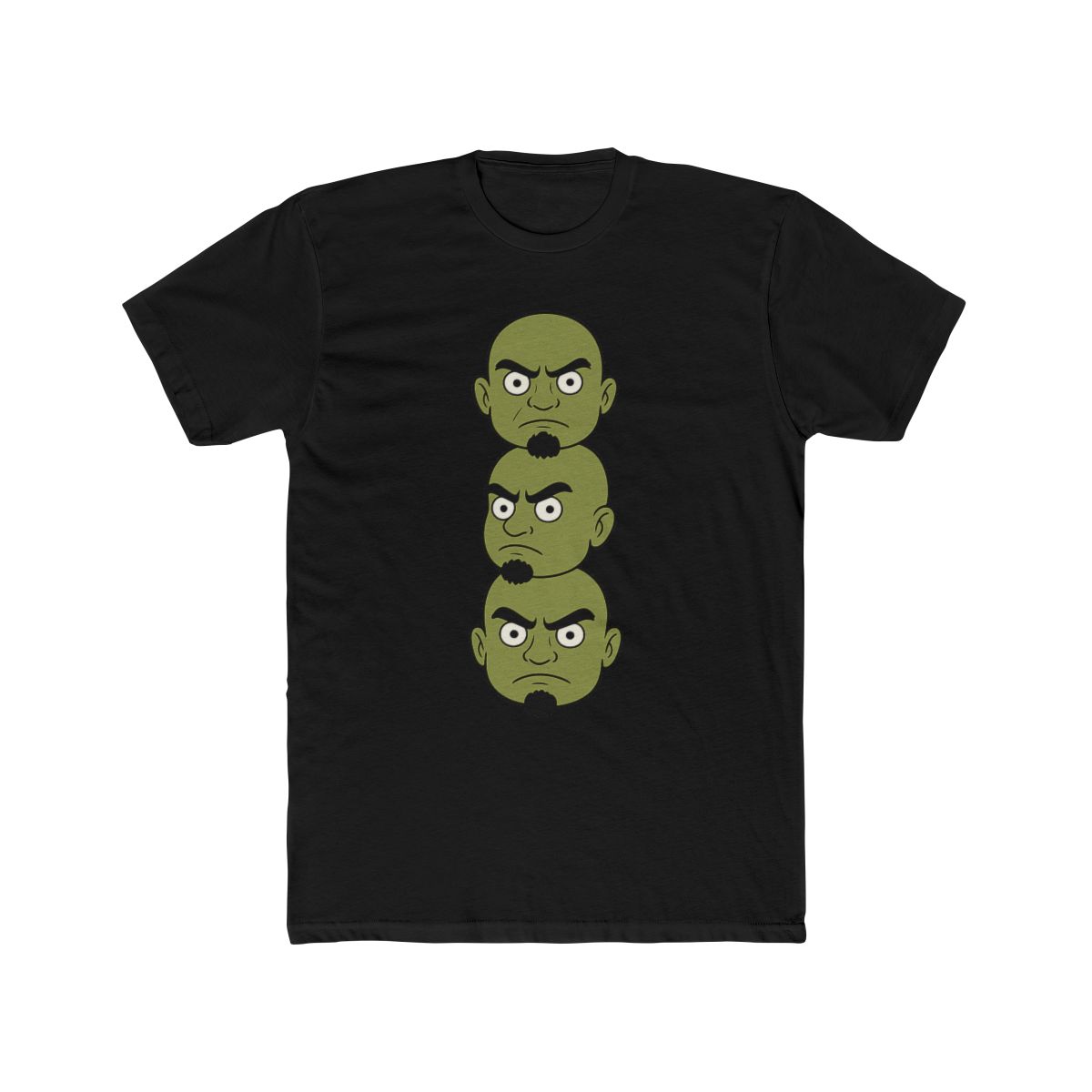 Surreal Kashira Three Heads Graphic T Shirt - alternate angle 3, merchandise