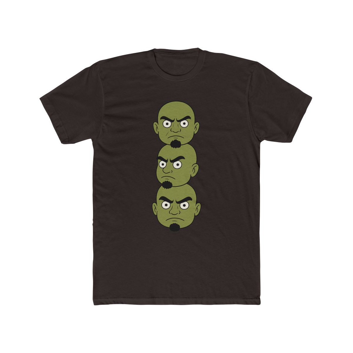 Surreal Kashira Three Heads Graphic T Shirt - alternate angle 2, merchandise