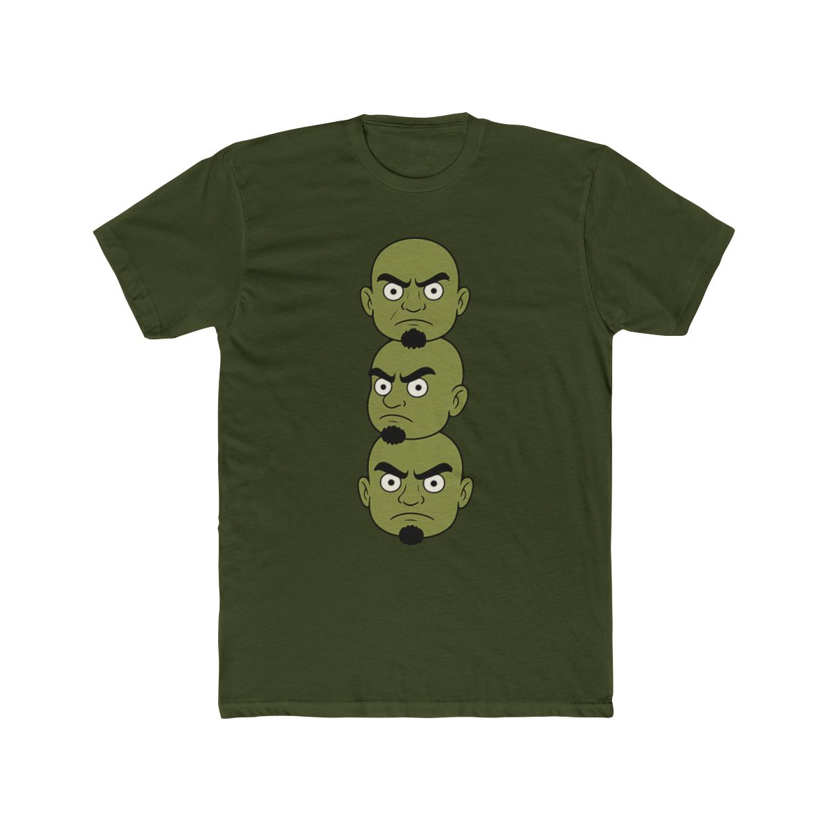 Surreal Kashira Three Heads Graphic T Shirt - alternate angle 5, merchandise
