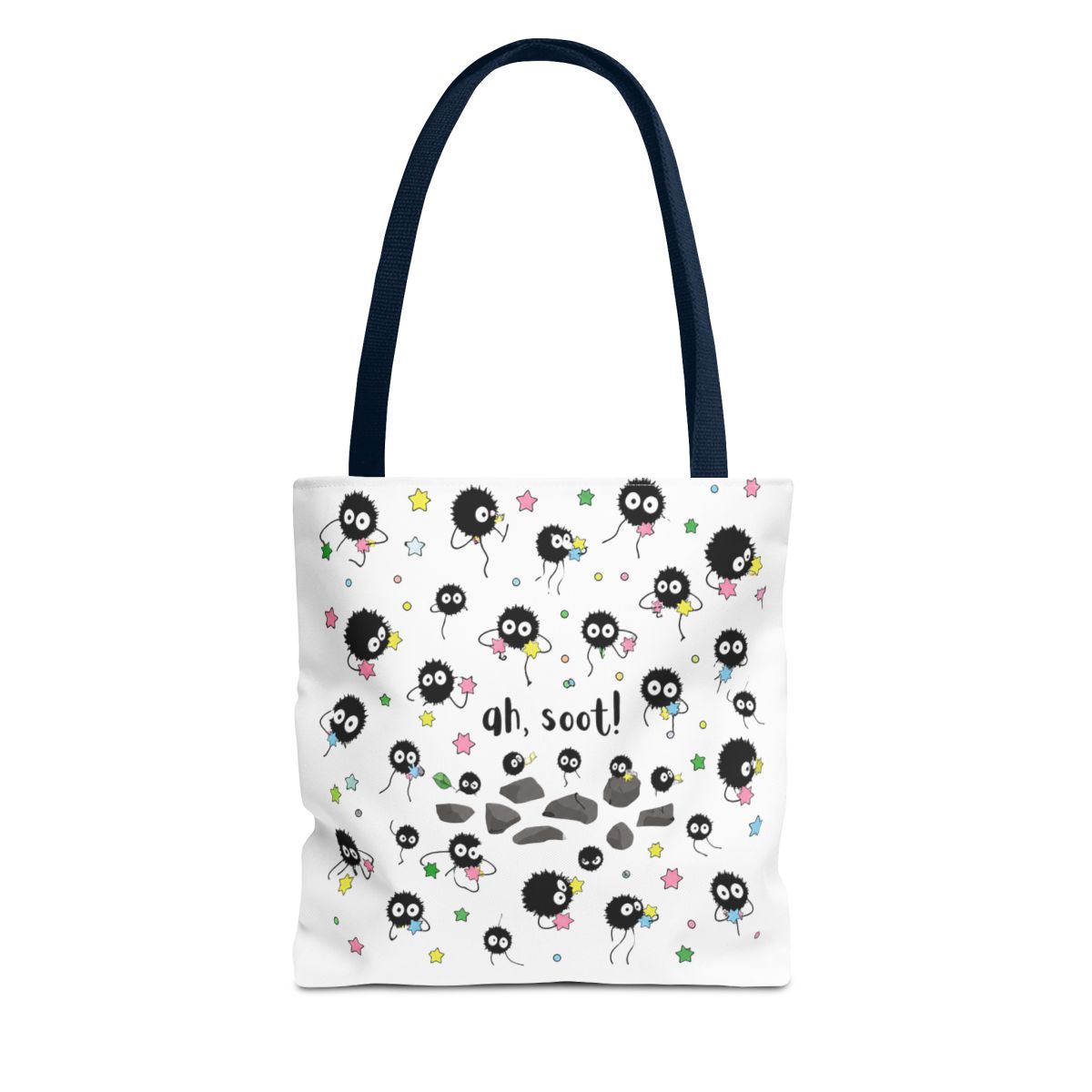 Soot Sprite Anime Crossbody Bag | Vibrant Otaku Accessory - Official Bags & Totes merchandise
