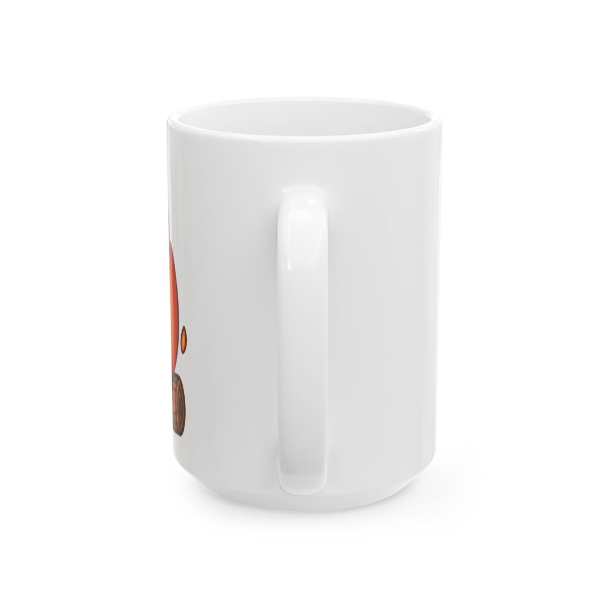 Calcifer Fire Demon Howl's Moving Castle Mug - alternate angle 5, merchandise