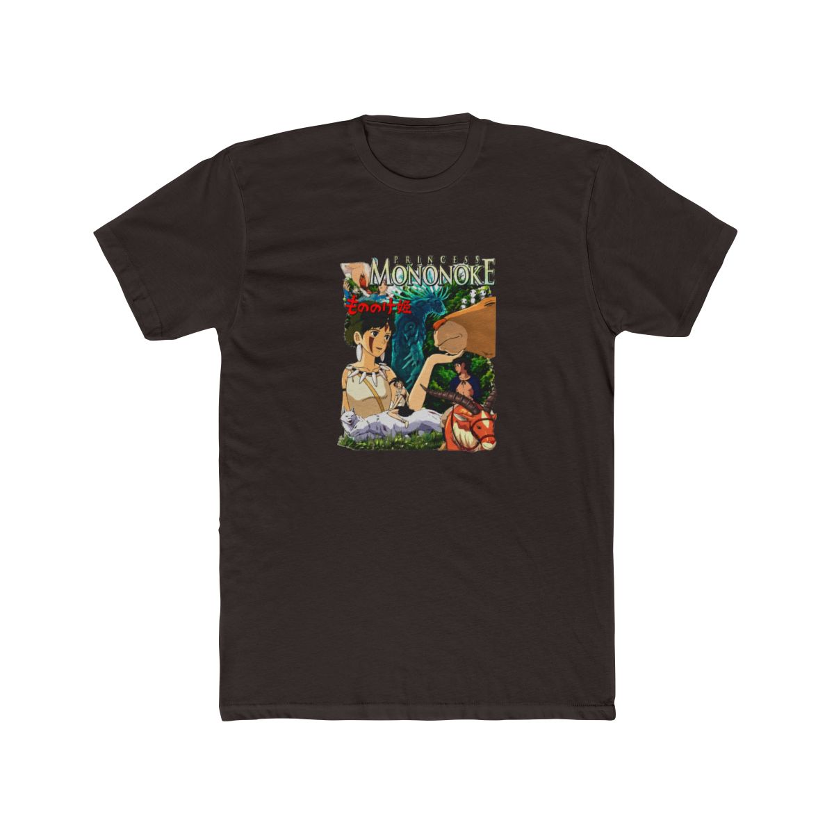Princess Mononoke Vintage T-shirts - alternate angle 2, merchandise