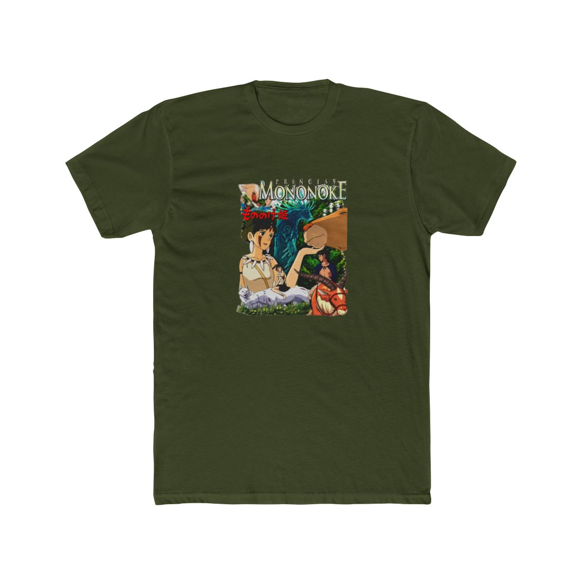 Princess Mononoke Vintage T-shirts - alternate angle 4, merchandise