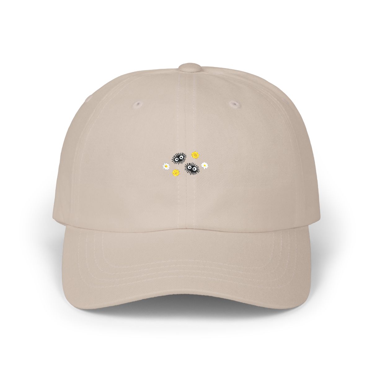 Studio Ghibli® My Neighbor Totoro Soot Sprite Daisies Dad Cap - alternate angle 3, merchandise