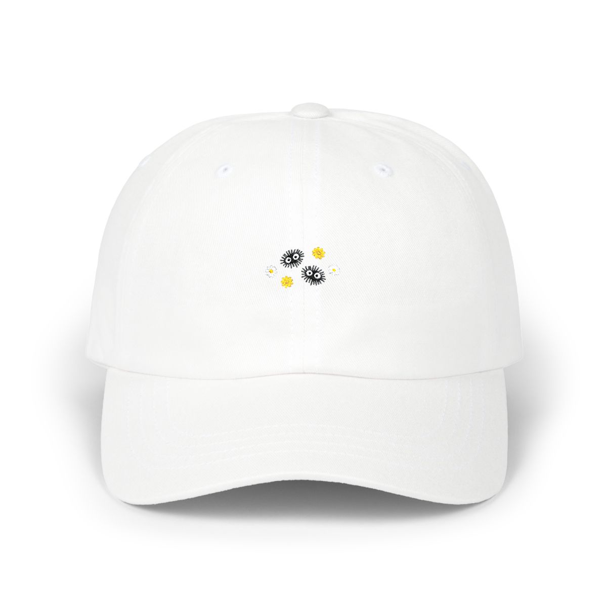 Studio Ghibli® My Neighbor Totoro Soot Sprite Daisies Dad Cap - alternate angle 2, merchandise